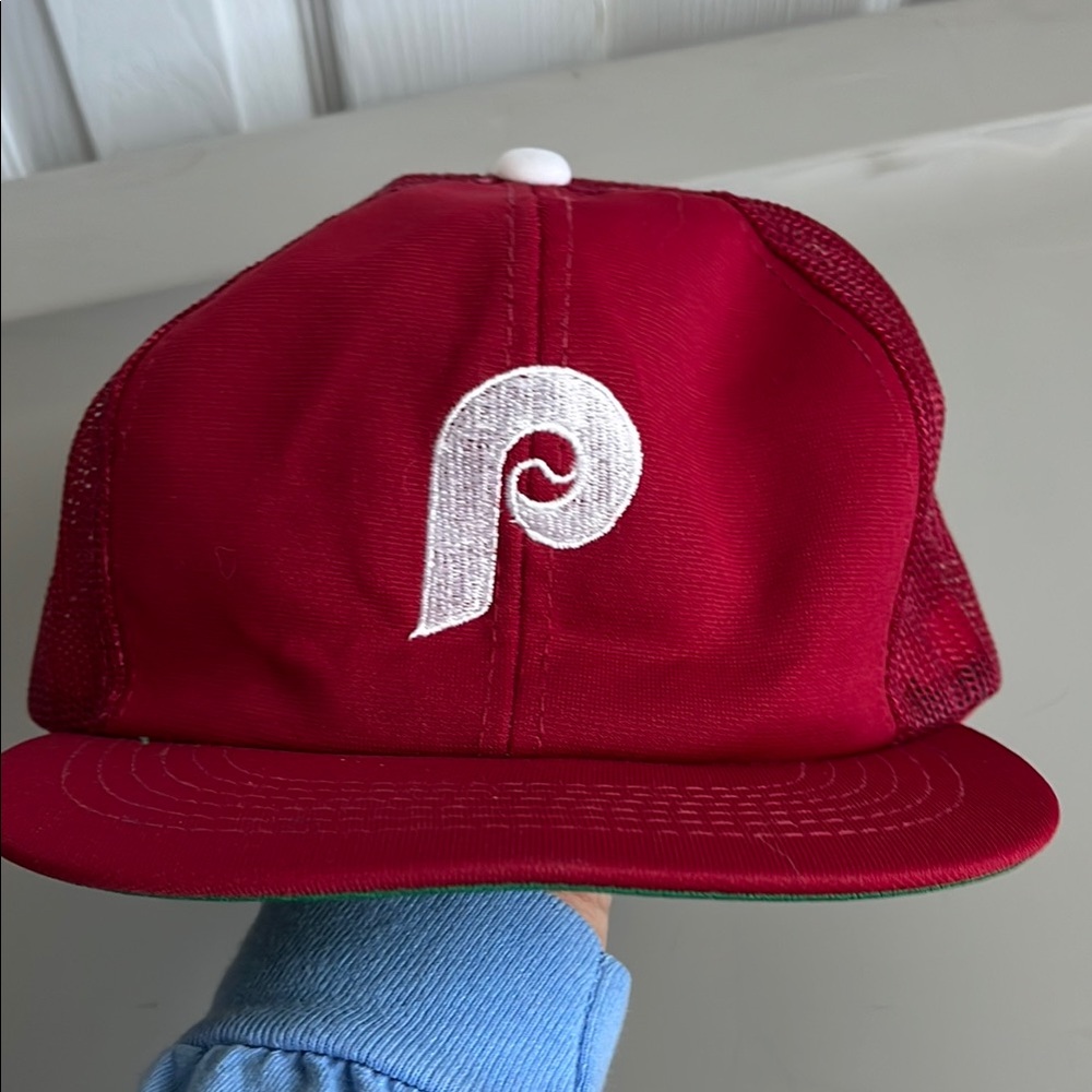 Phillies - Maroon Trucker Hat - OSFA (best for smaller heads)